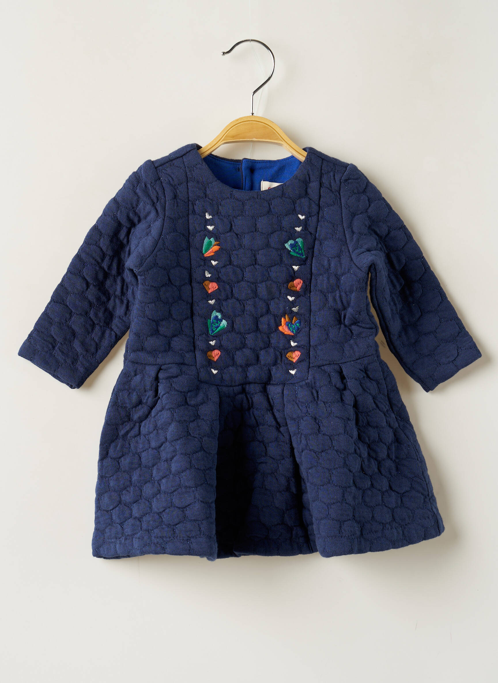 Catimini Robes Mi Longues Fille couleur bleu
