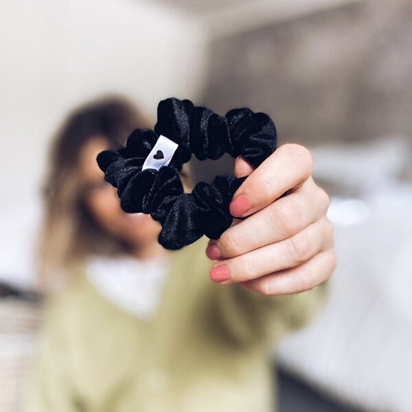Bellody Original Scrunchies Classic Black Haargummi