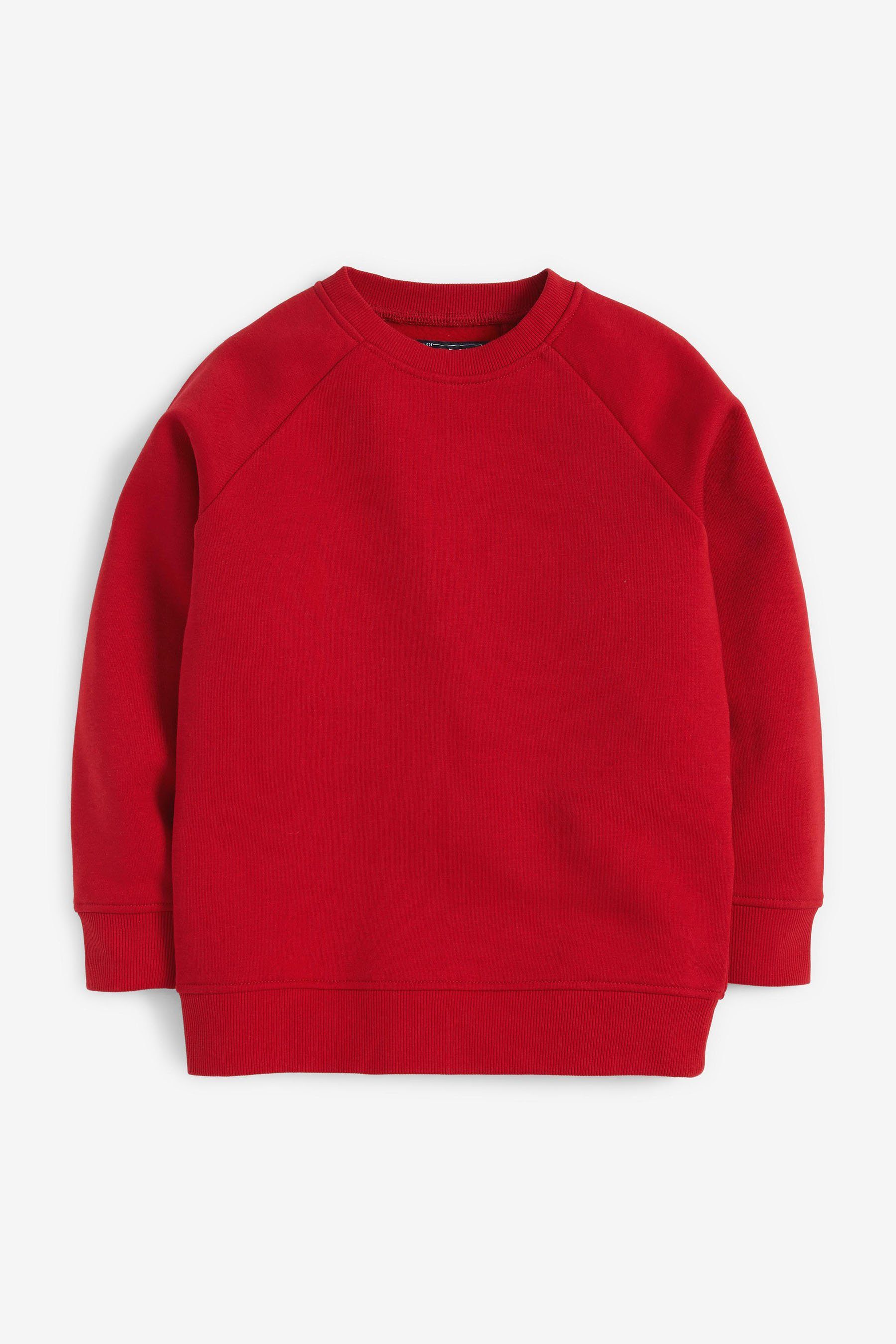 Next Sweatshirt Schulpullover mit V-Ausschnitt 2er-Pack (2-tlg)