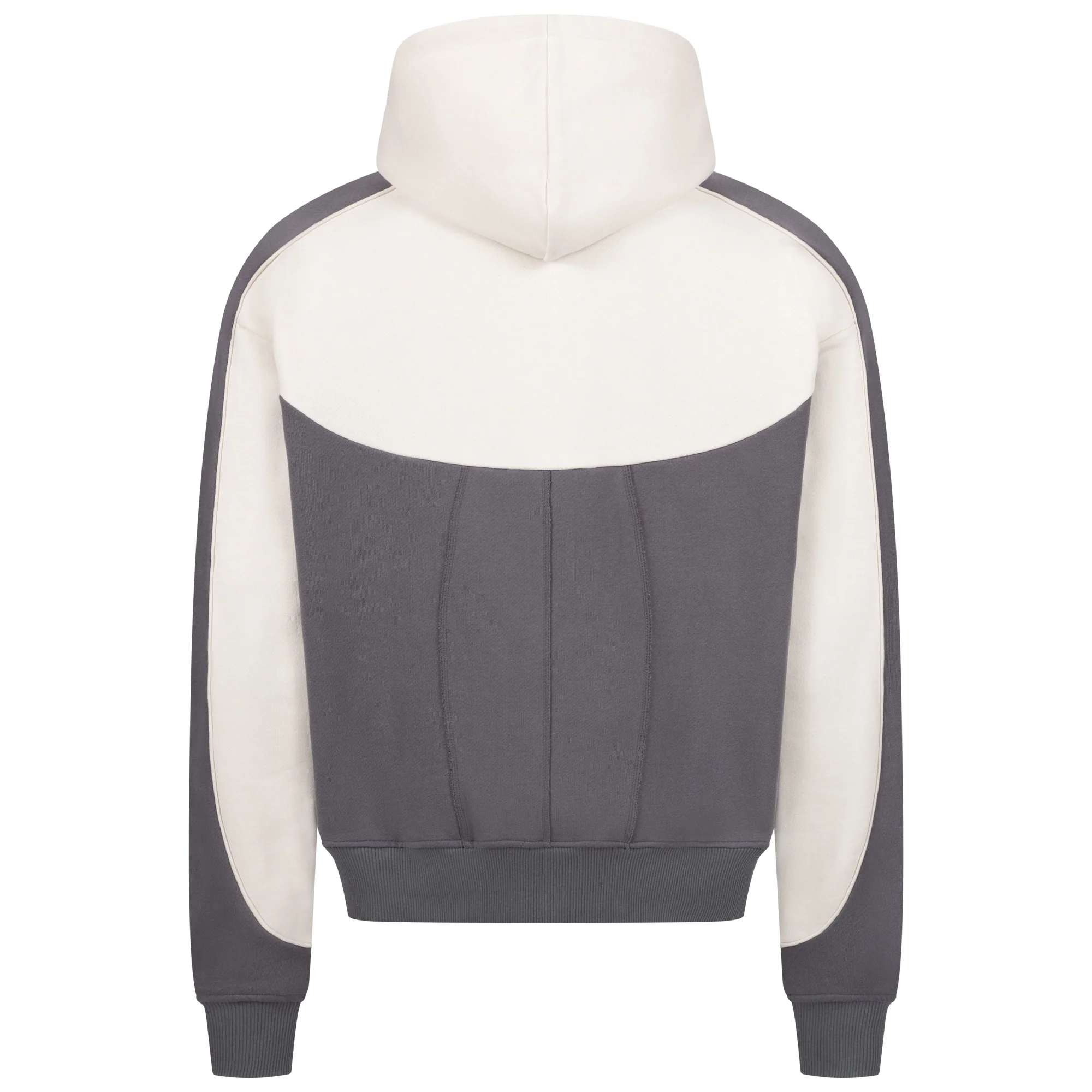 Grey Vanilla 3D College Hoodie