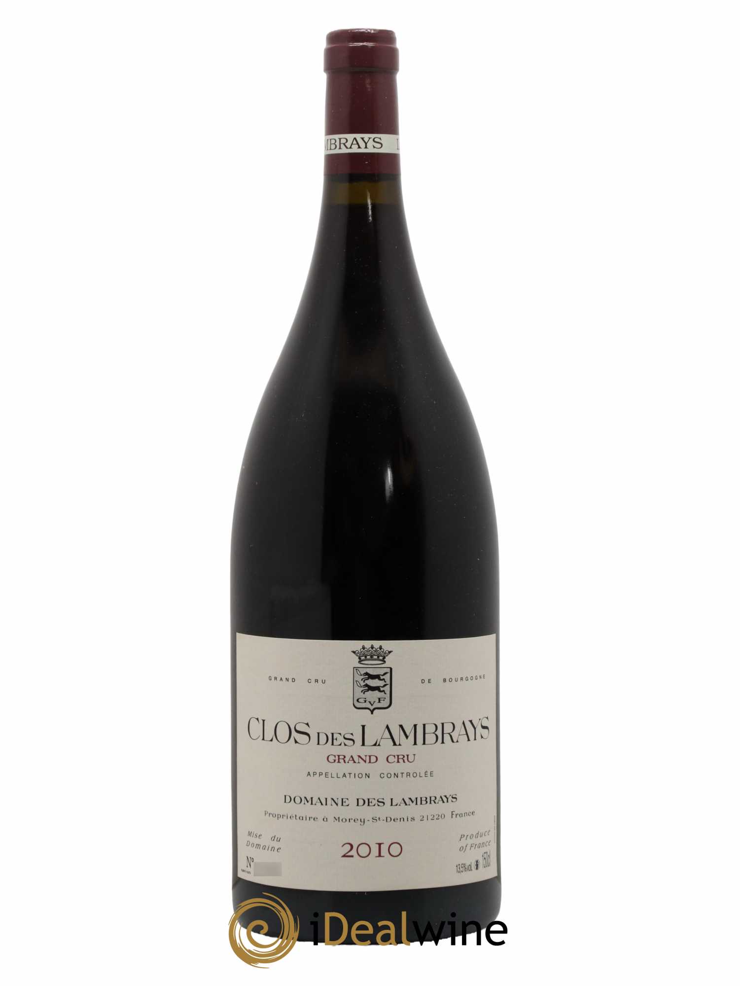 Clos des Lambrays Grand Cru Domaine des Lambrays  2010 - Lot de 1 Magnum