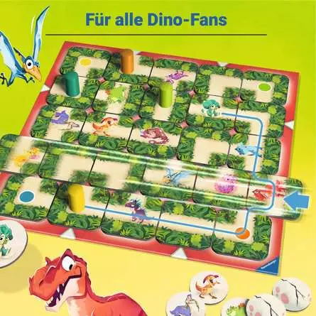 Dino Junior Labyrinth - Kinderspiel ab 4 Jahren