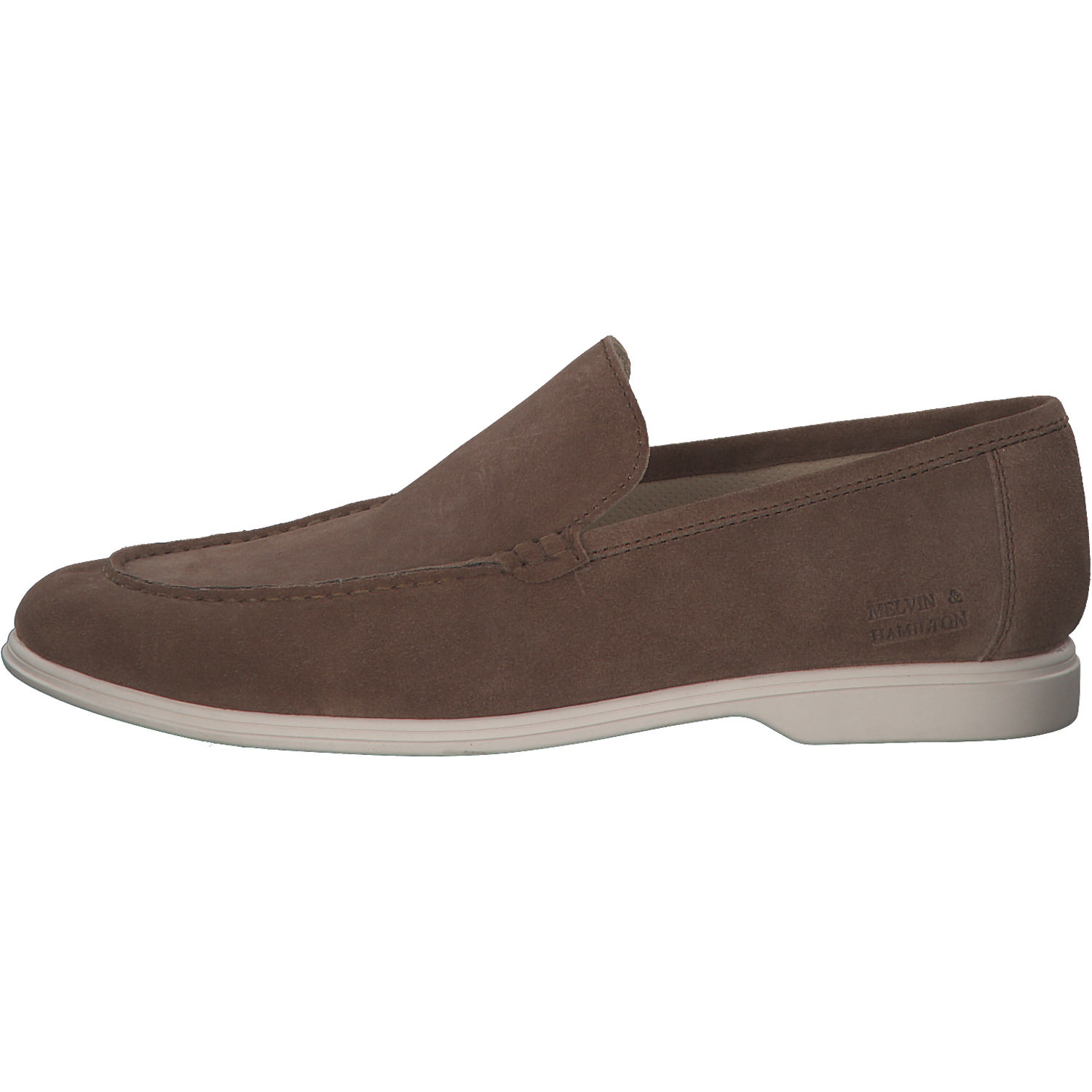 Melvin&Hamilton Earl 1, Sportliche Slipper, Herren, Suede Pattini Cognac
