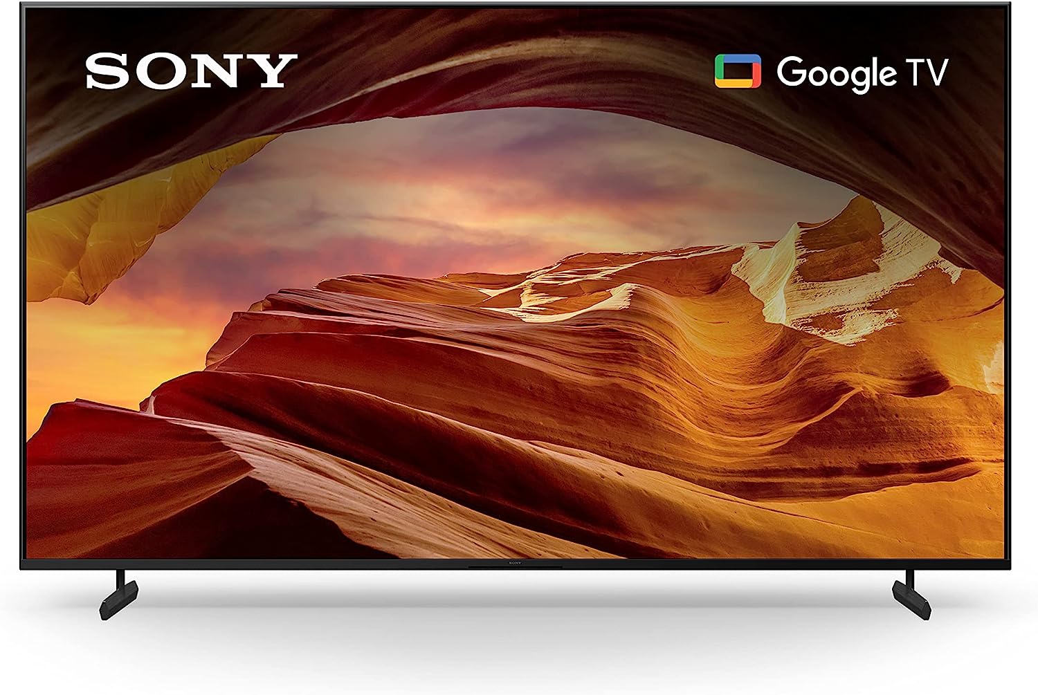 Sony 55 Inch 4K Ultra HD TV X77L Series: LED Smart Google TV KD55X77L- 2023 Model, Black