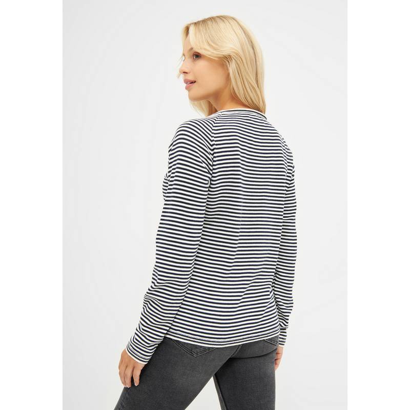 Derbe Robbenschnute Strickpullover Damen