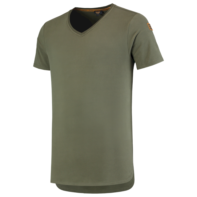 Tricou bărbătesc Tricorp Premium cu guler în V, 104003