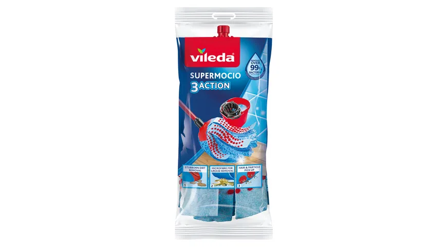 vileda Wischmopp Ersatzkopf SuperMocio