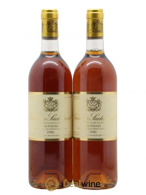 Château Suduiraut 1er Grand Cru Classé  1990 - Lot de 2 Bouteilles