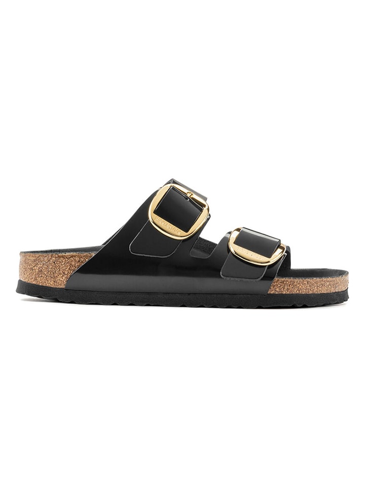 Birkenstock Leder-Pantoletten 