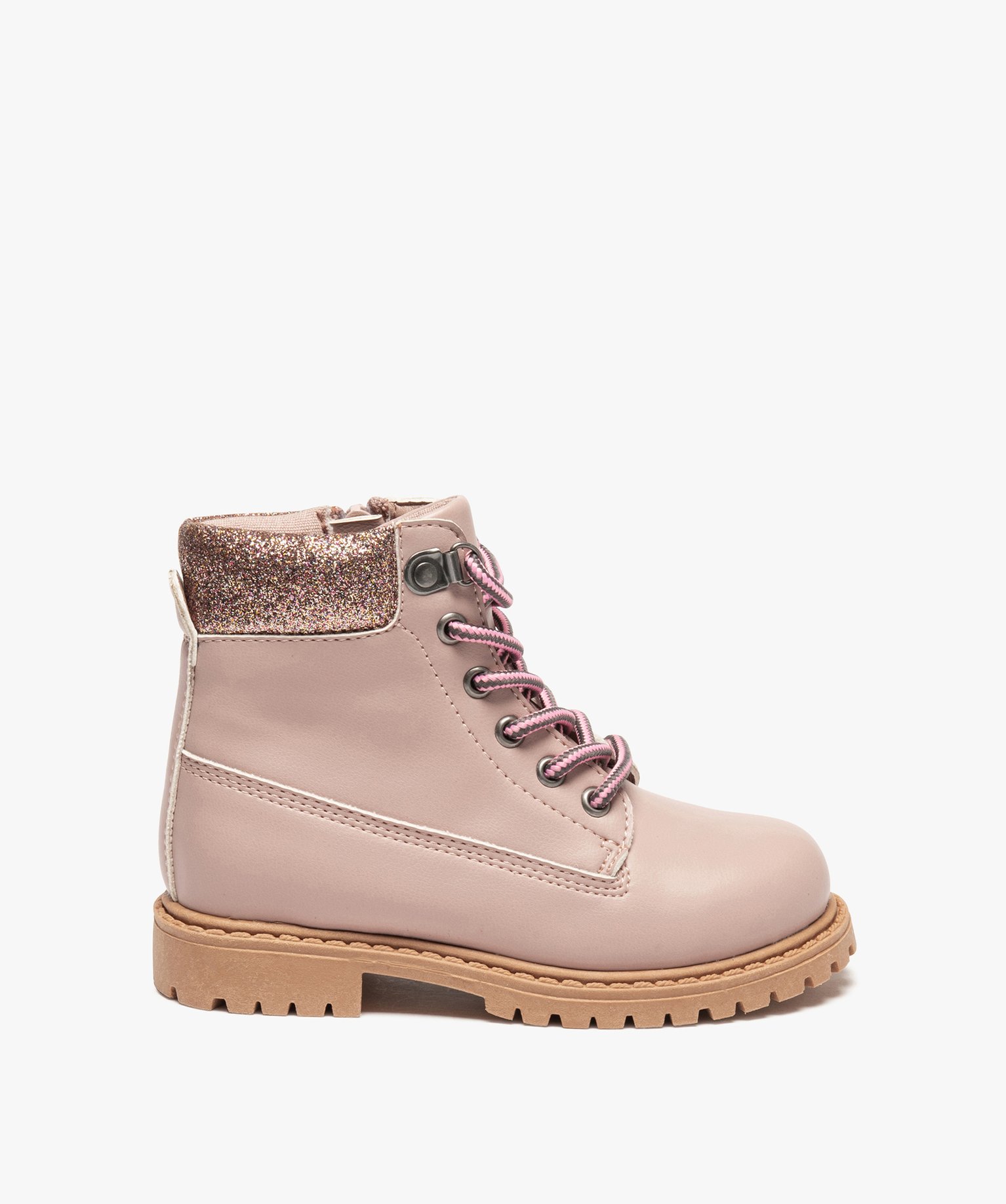 Bottines bébé fille zippées à col rembourré - Les Supaires | GEMO