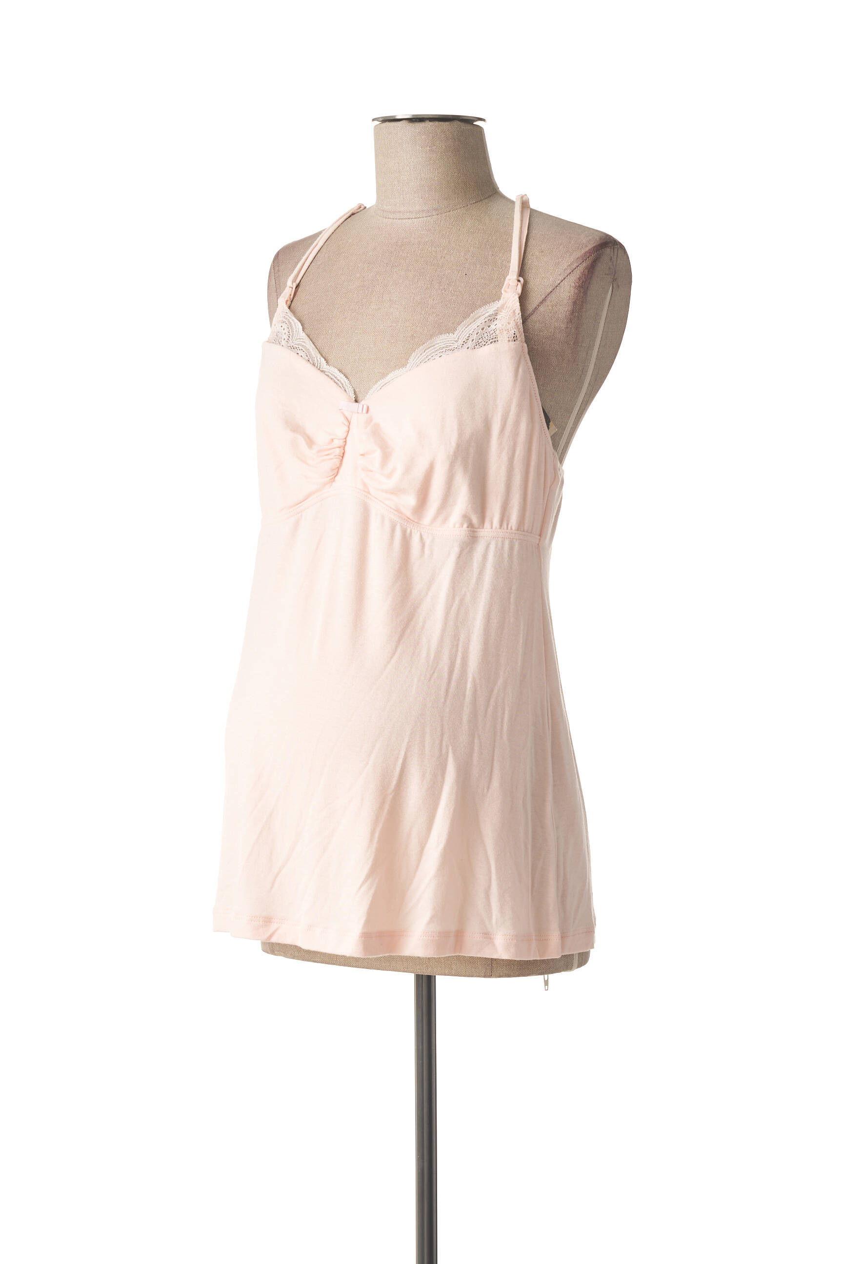 Cache Coeur Chemisiers Maternite Femme couleur rose