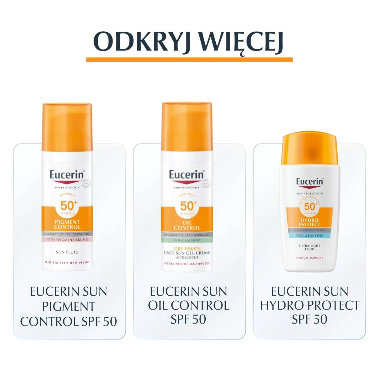 Eucerin Sensitive Protect SPF50+ Beskyttende Creme