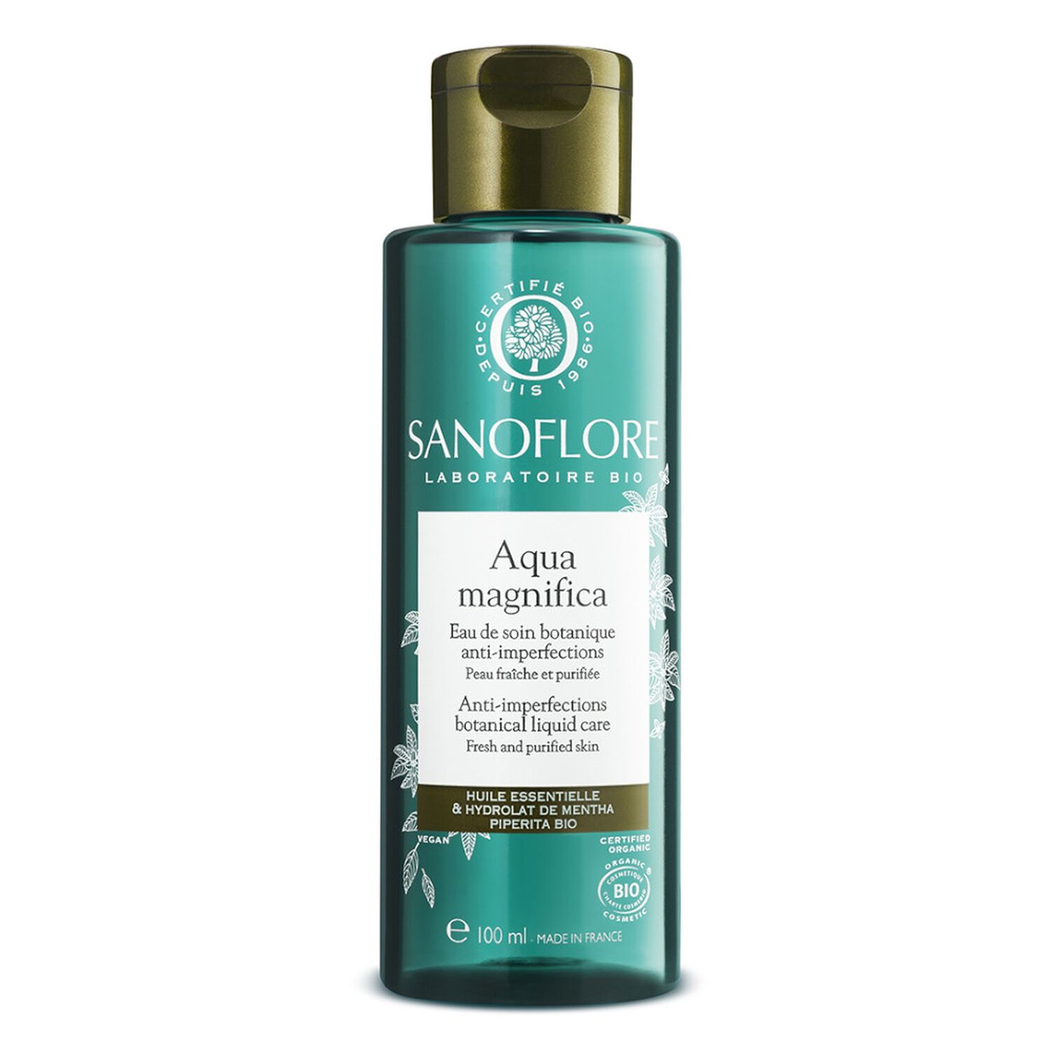 Sanoflore Aqua Magnifica Eau de Soin Purifiante 100 ml