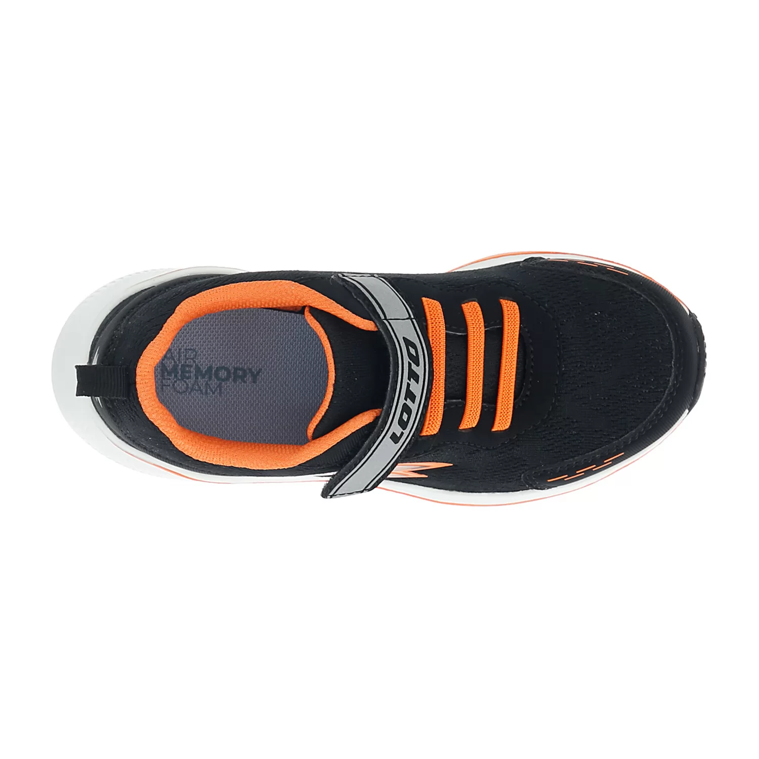 SPEEDEVO 600 AMF II CL S HELT SVART/ORANGE FLUO 2/KALLGRÅ 11C