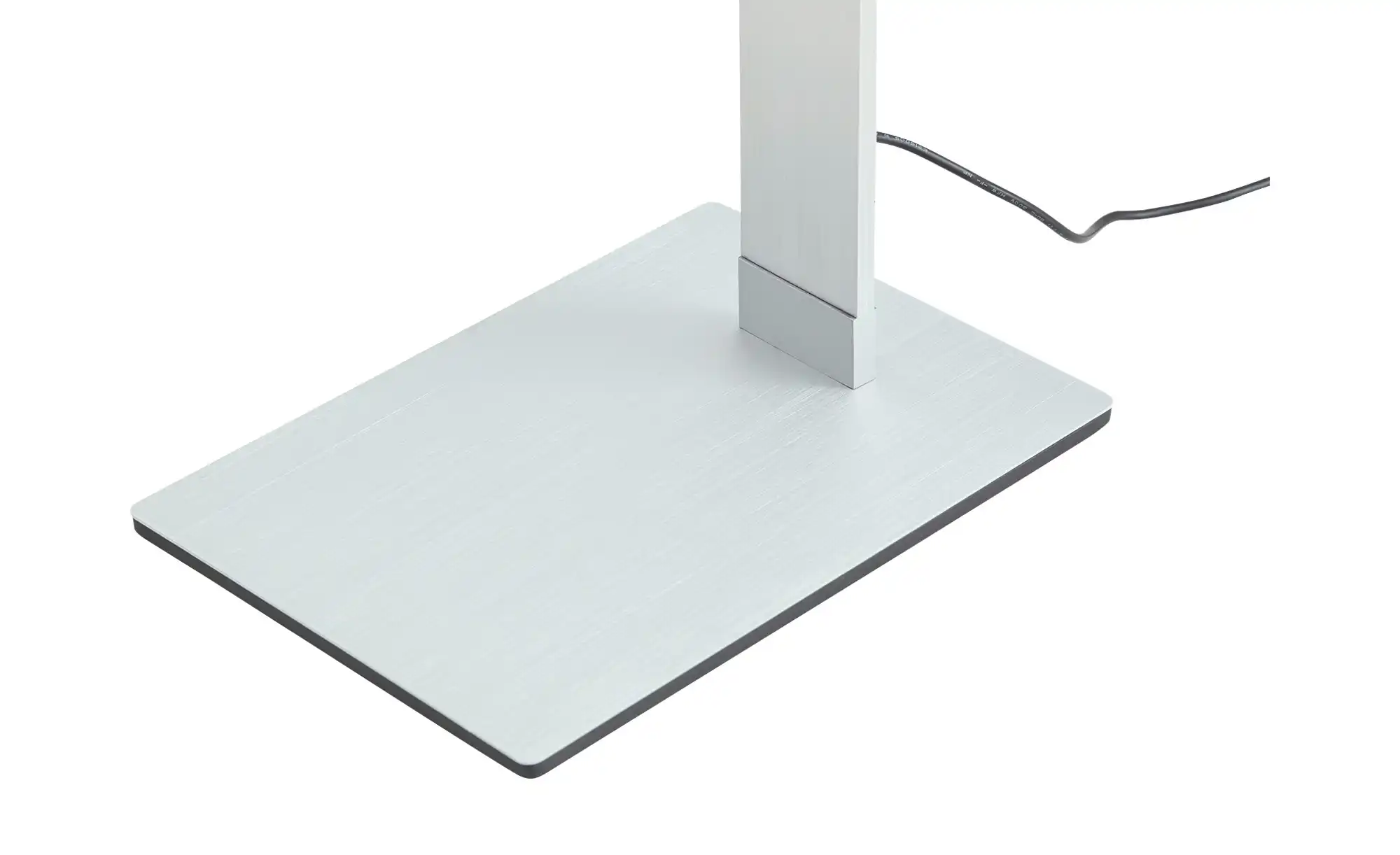 Fischer-Honsel LED-Stehleuchte, Alufarben mit Dimmer