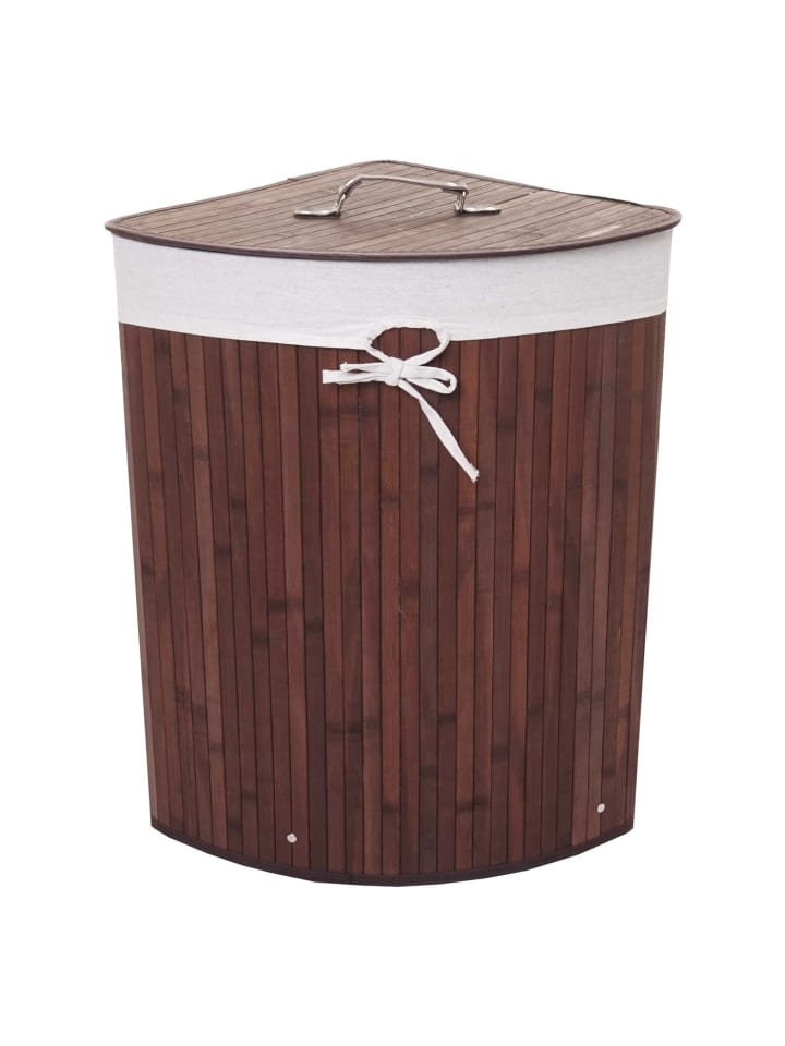 MCW Eckwäschekorb C21, Braun günstig kaufen onesize
