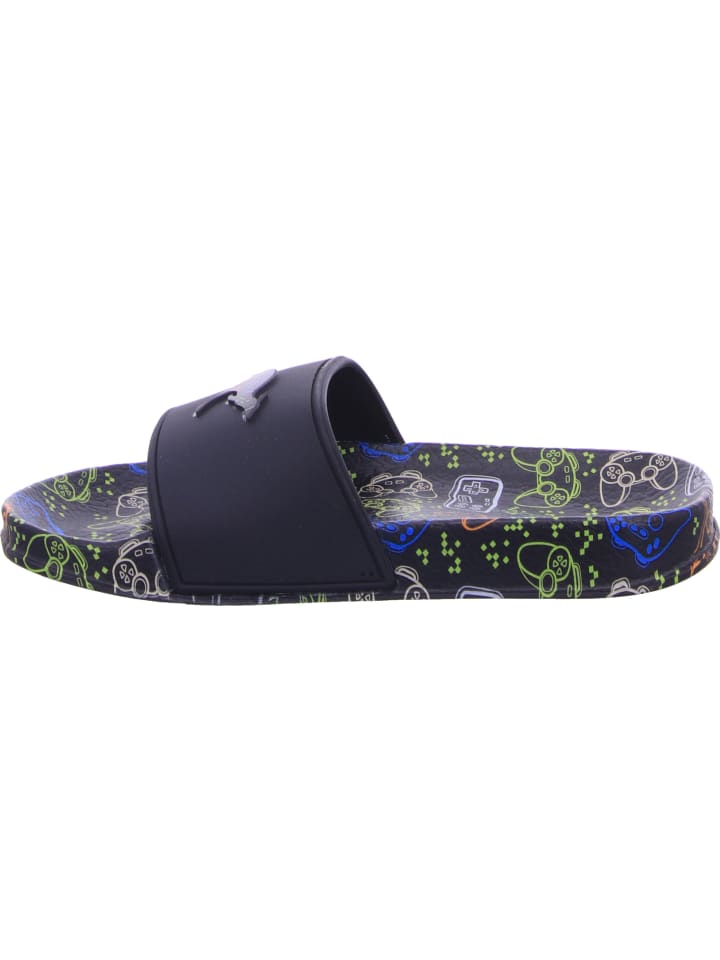 Kangaroos K-Slide Print K-Slide Print in black/play günstig kaufen