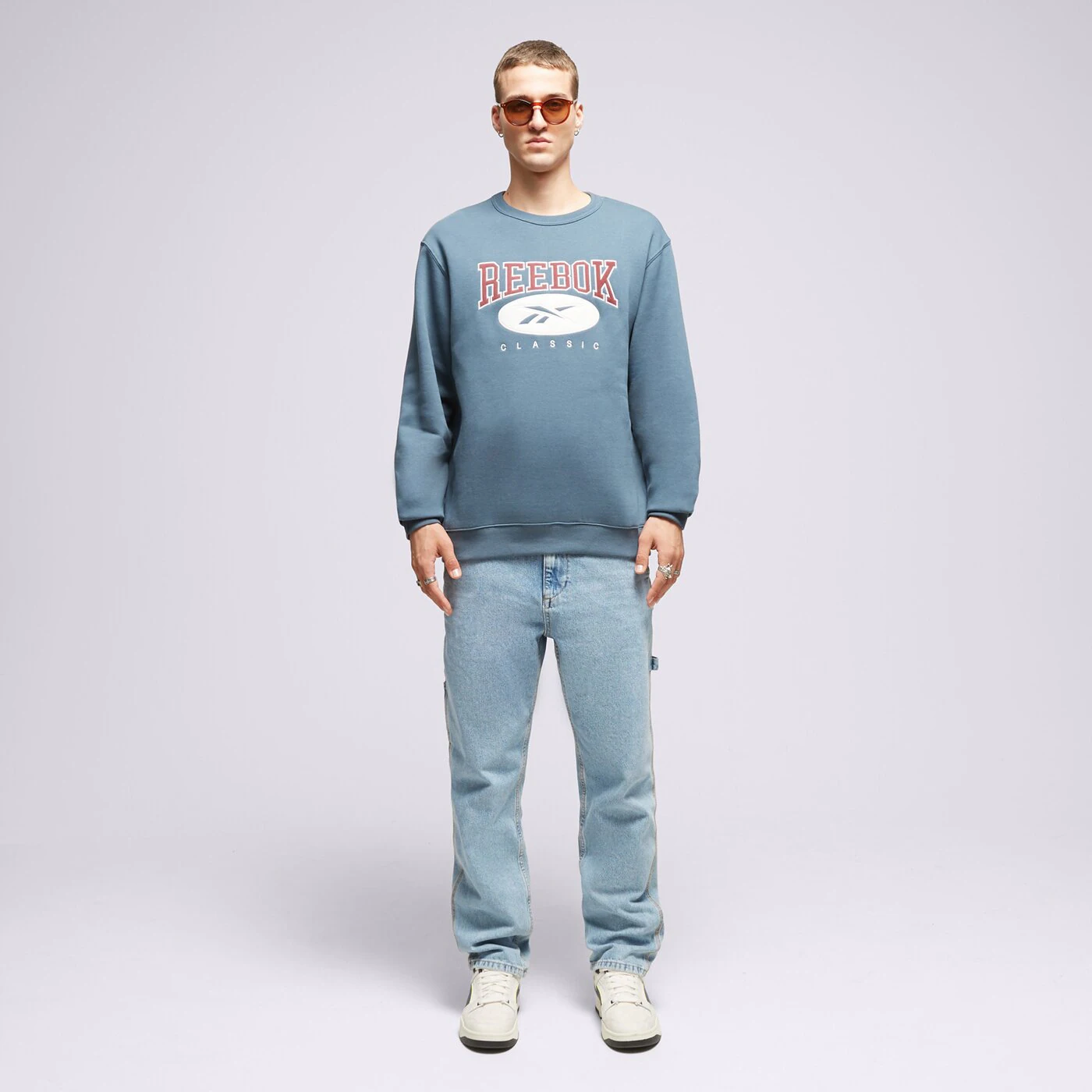 REEBOK SWEATSHIRT CL AE CREW Dunkelblau