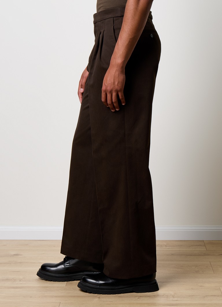 AMI Paris Wide fit trousers with side pockets