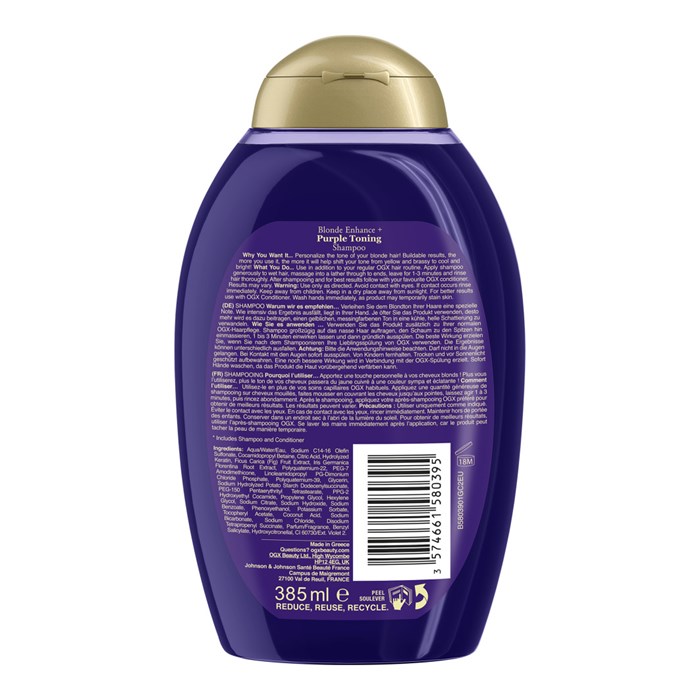 Purple Toning Shampoo