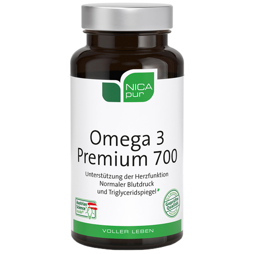 NICAPUR Omega 3 Premium 700 Kapseln  60 St  Kapseln