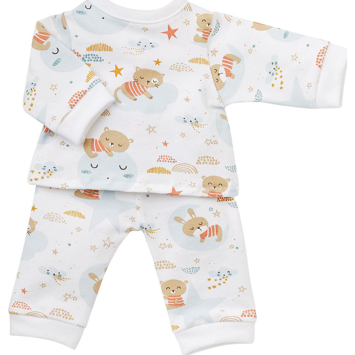 Puppen-Pyjama, Gr. 43 (für Puppen 42-45 cm)