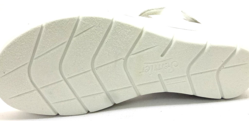 SEMLER Komfort Sandalen weiss