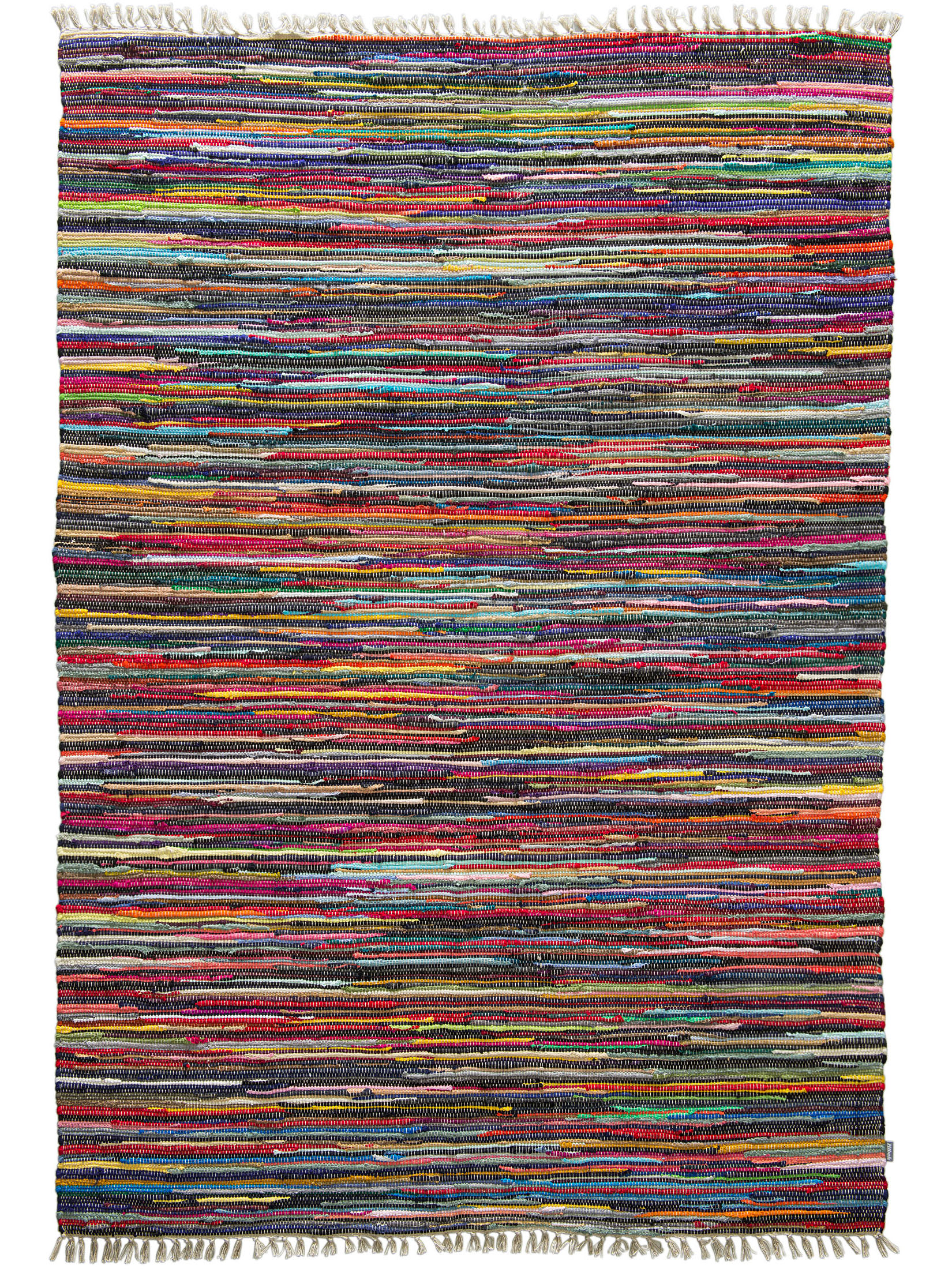 Fanö Fleckerl-Teppich, Multicolor