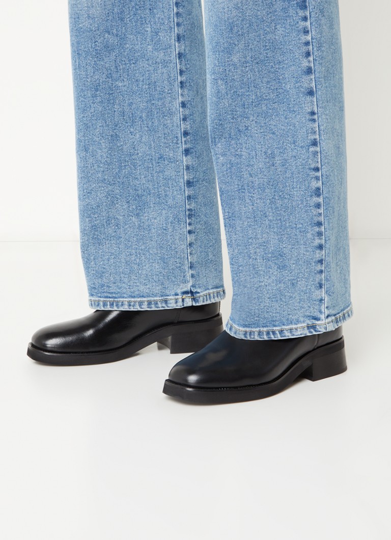 Jonak  Parisse chelsea boot van leer