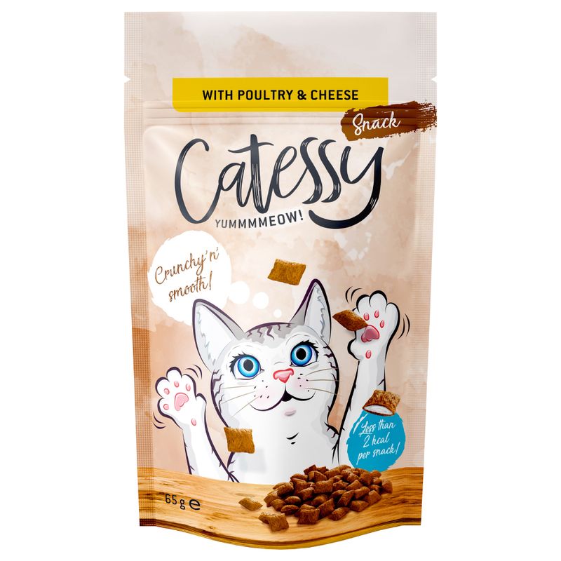 Probierpaket Catessy Knabber-Snacks 3 x 65 g zu TOP-Preisen