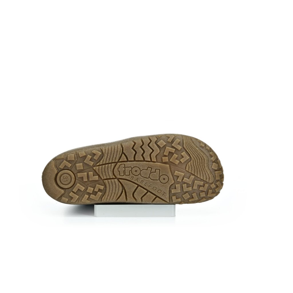 Froddo G3160205-3 Grey graue gefütterte Barfuß-Stiefeletten mit Membran
