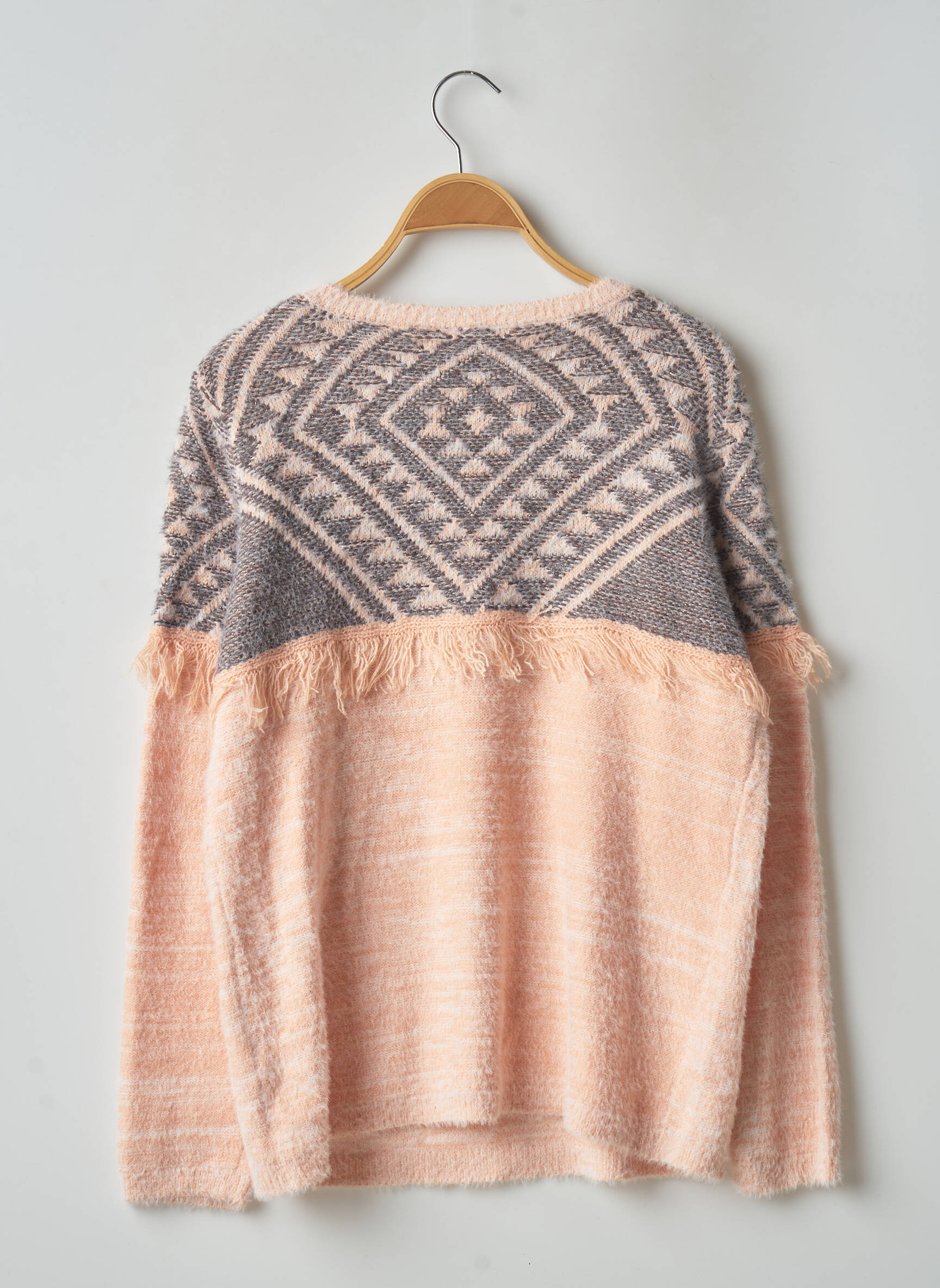 3 Pommes Pulls Fille couleur beige