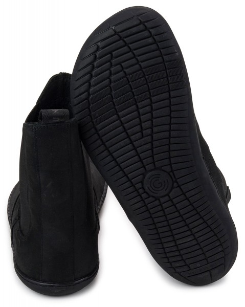 Groundies ~ Camden Stiefelette GO1+ ~ Black Matt