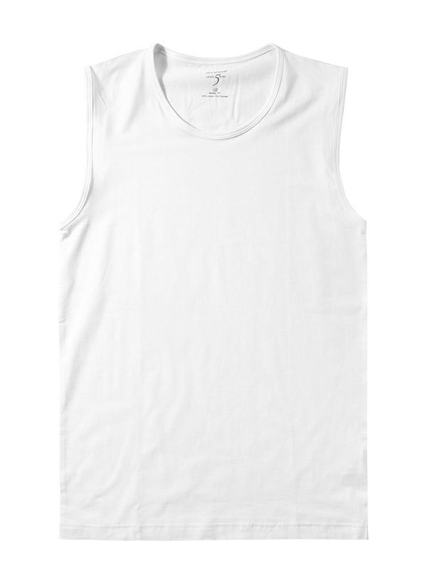 OLYMP, Tanktop, Body Fit, Baumwoll-Stretch, weiß