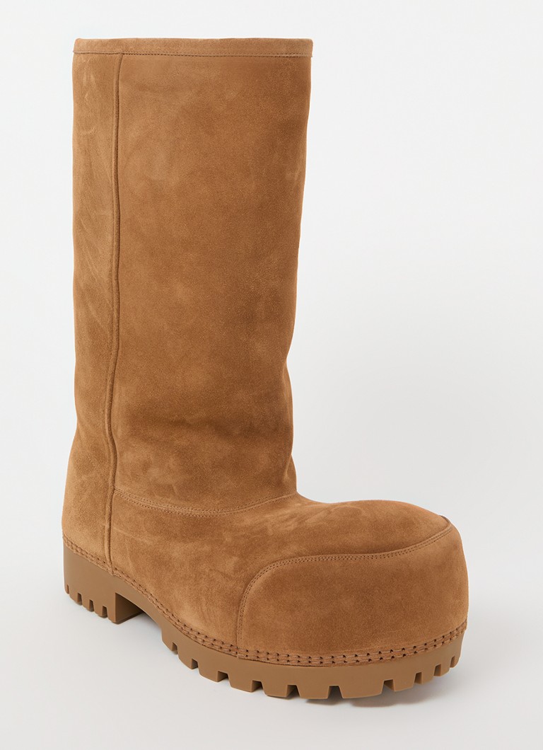 Balenciaga Alaska zābaki no teļa zamšādas