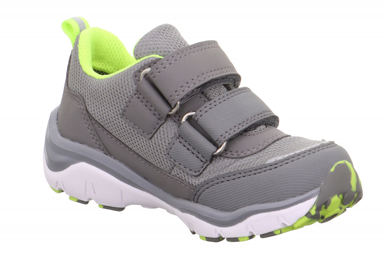 SPORT5 - Hellgrau/GelbSneaker low mit Klettverschluss