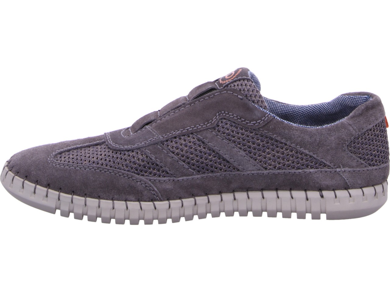 BUGATTI Komfort Slipper grau Baloo
