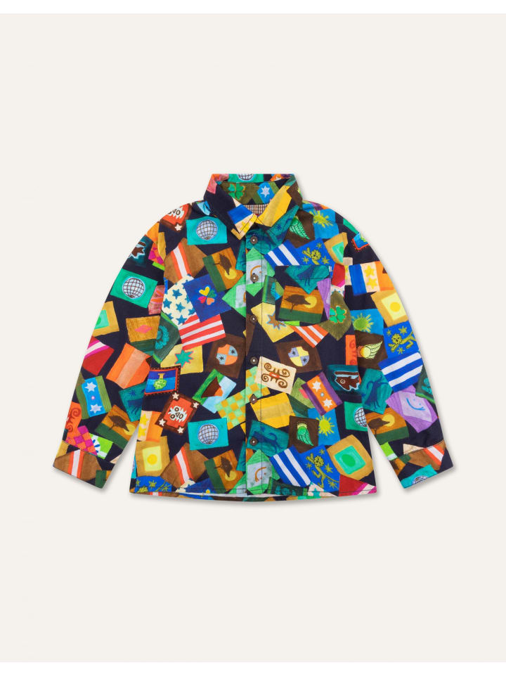 Oilily Bluse Bertus in Blau günstig kaufen