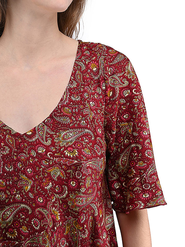 Namaste Kleid in Bordeaux günstig kaufen 34-38