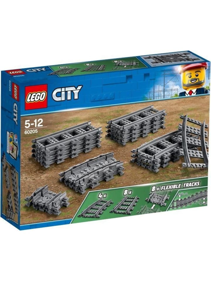 LEGO City Schienen und Kurven in Mehrfarbig ab 5 Jahre günstig kaufen onesize