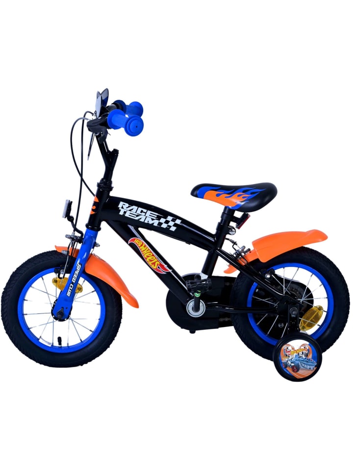 Volare Kinderfahrrad Hot Wheels für Jungen Fahrrad 12 Zoll Kinderrad Schwarz 3 Jahre günstig kaufen onesize