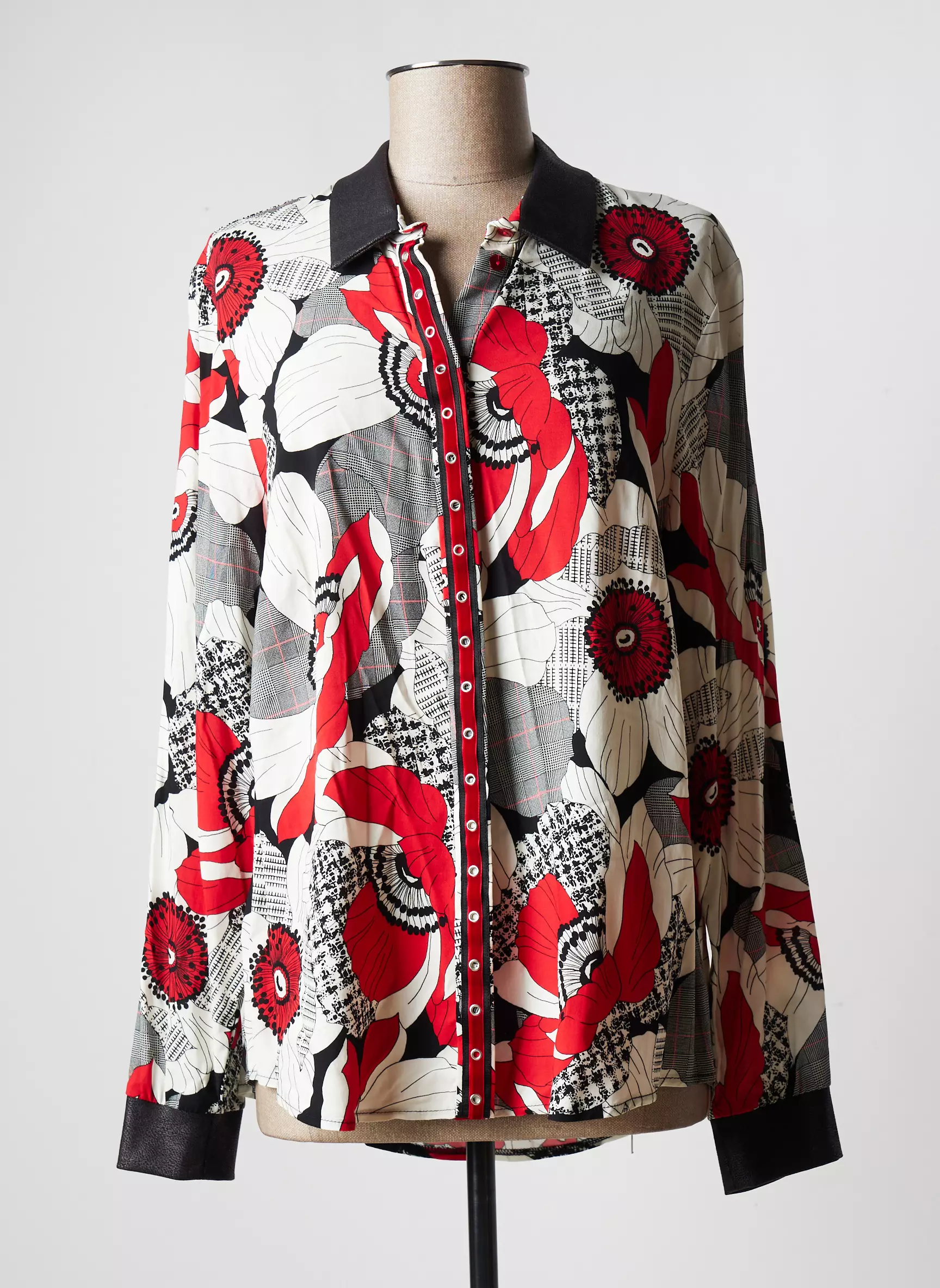 Jumfil Chemisiers Femme couleur rouge