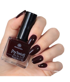 Alessandro Hybrid Lack Rouge Noir Nagellack-Set-1 Stk