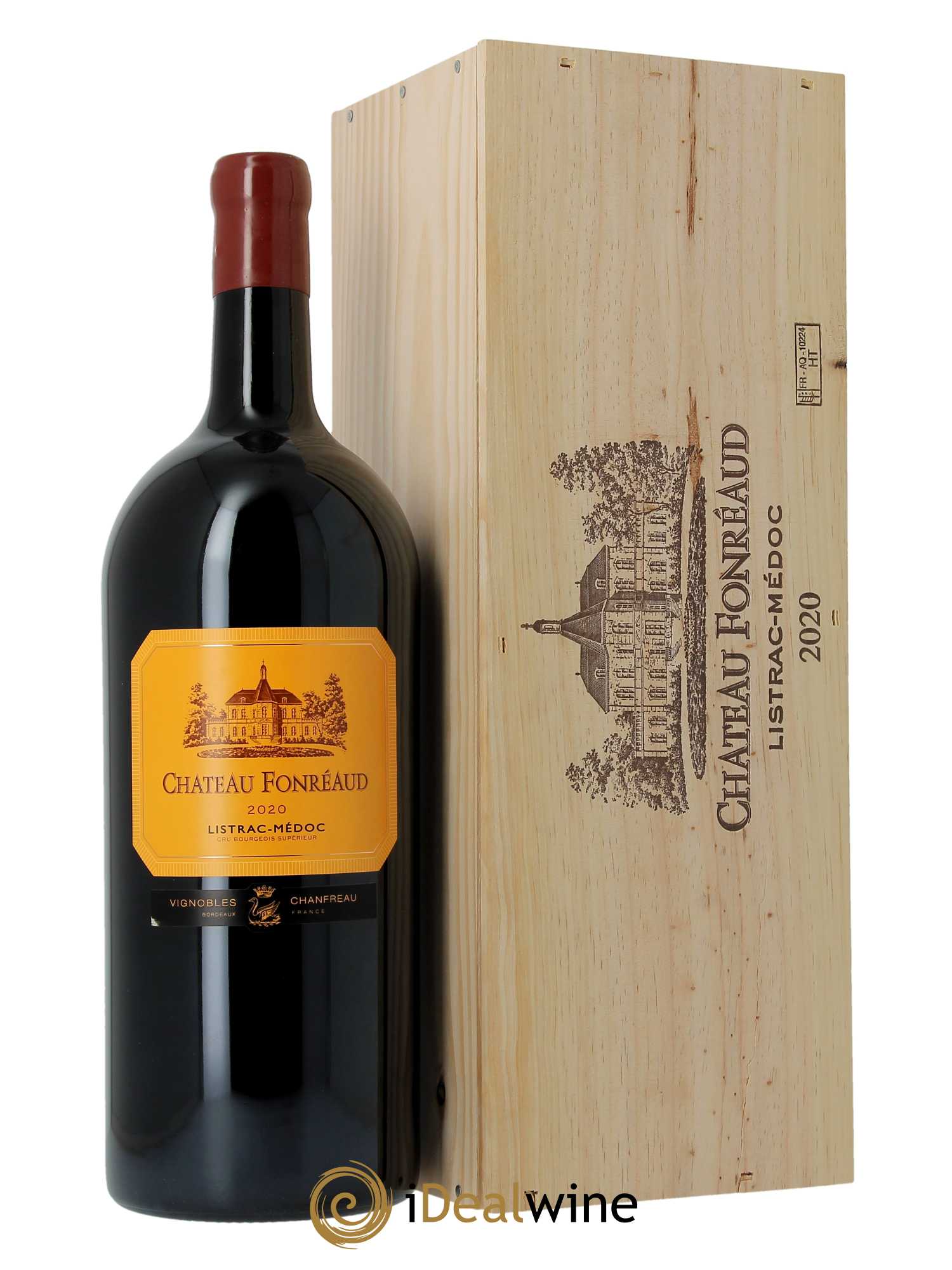 Château Fonréaud Cru Bourgeois  2020 - Lot de 1 Double-magnum