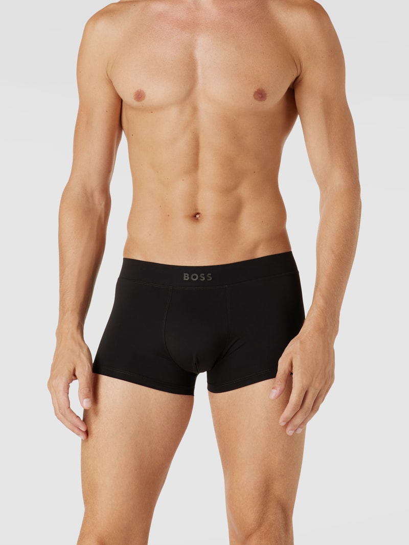 Trunks mit Label-Print Modell 'Energy' in schwarz