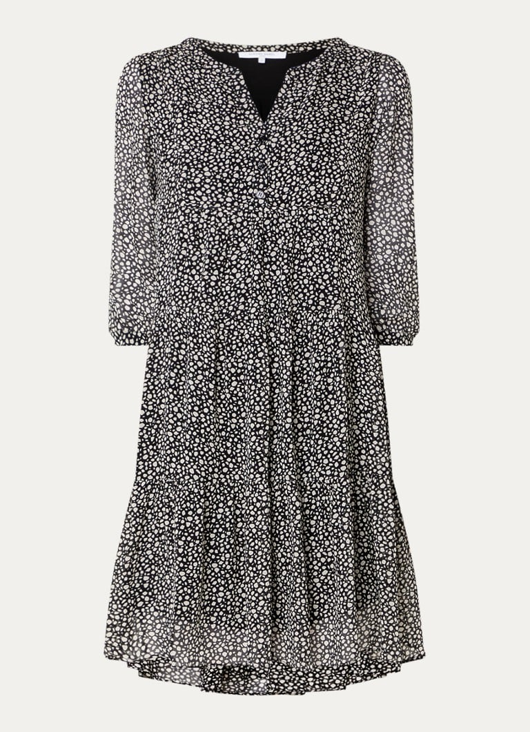 Rochie scurtă tip tunică cu imprimeu de la Gerard Darel Solvenna