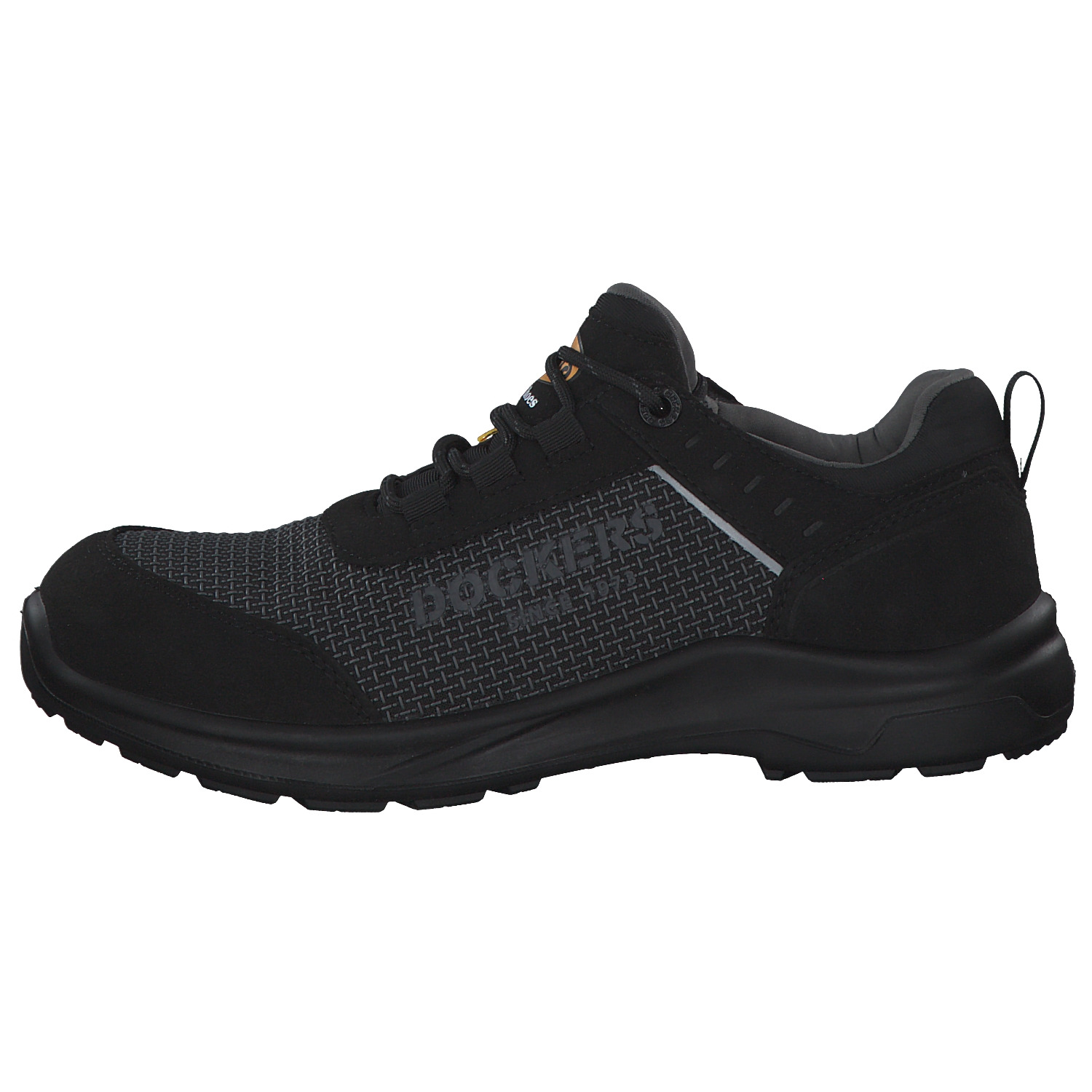 Dockers D0016, Sportliche Halbschuhe, Herren, Schwarz