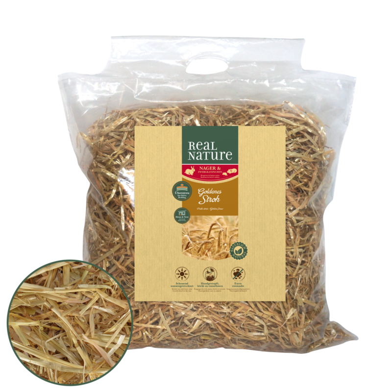 REAL NATURE Streu & Stroh REAL NATURE Goldenes Stroh 1 kg