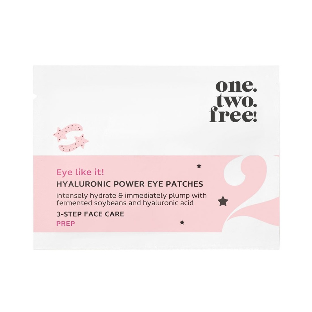 one.two.free! Hyaluronic Power Eye Patches Patchs pour les yeux
