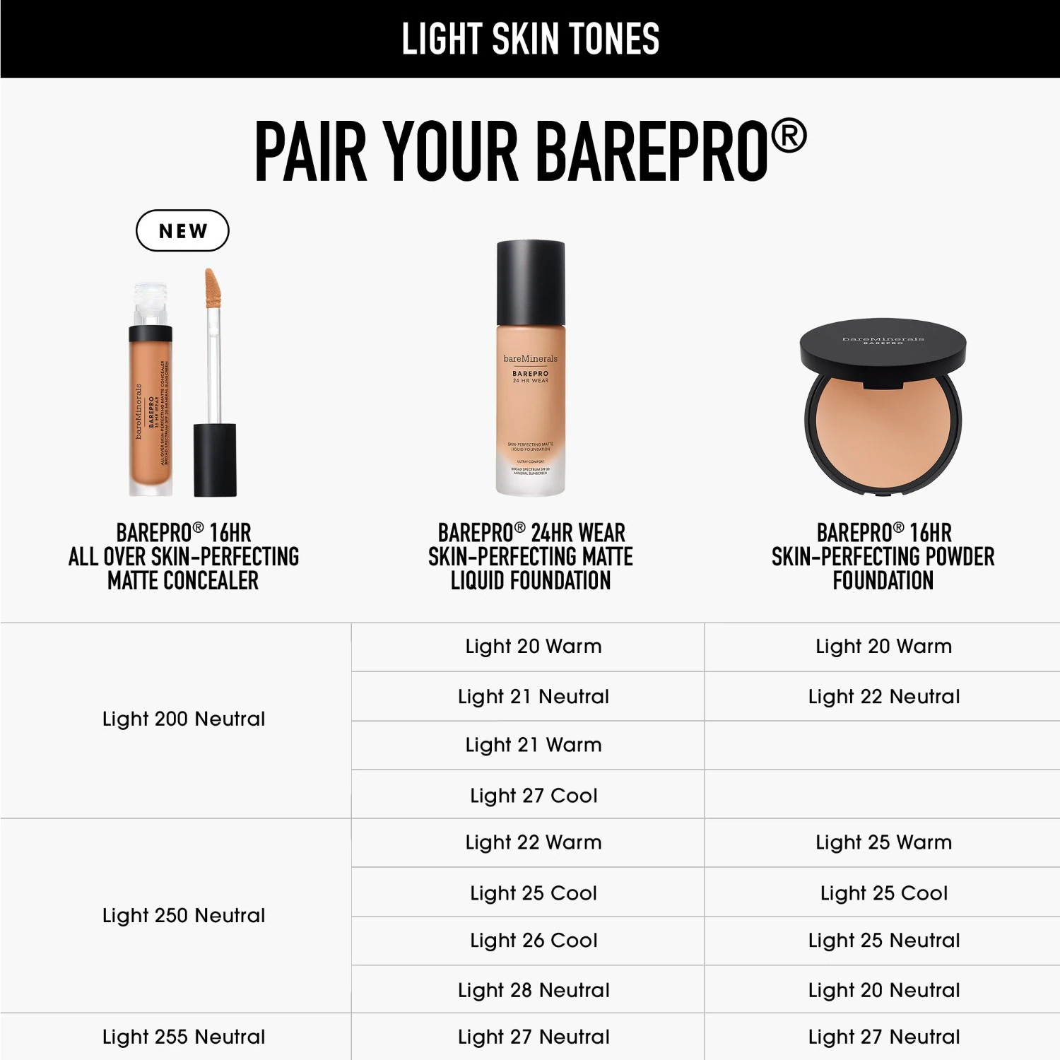 bareMinerals BarePro 16 órás viselet
